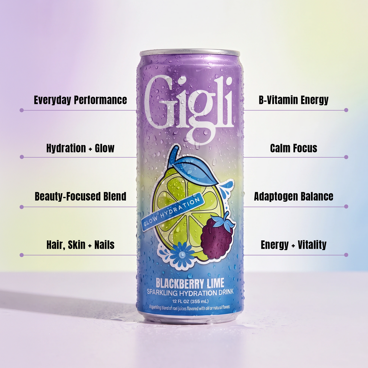 Blackberry Lime | Daily Glow | Hydration + Beauty
