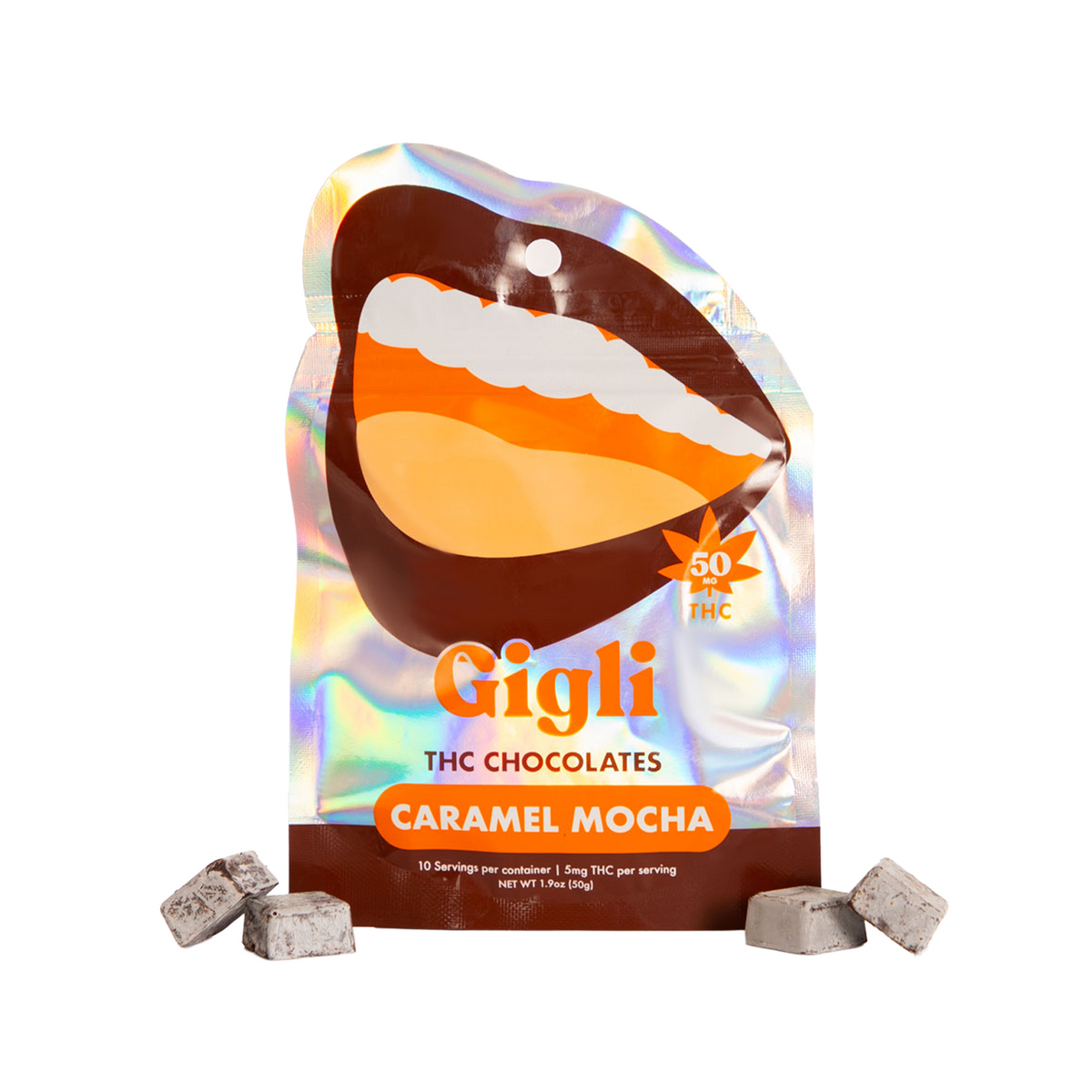 Caramel Mocha THC-Infused Chocolates