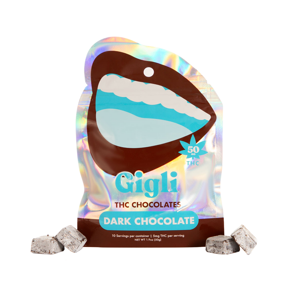 Dark Chocolate THC-Infused Chocolates
