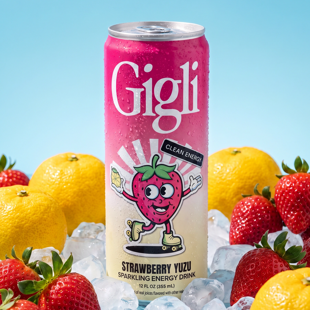 Strawberry Yuzu | Daily Lift | Energy + Strength