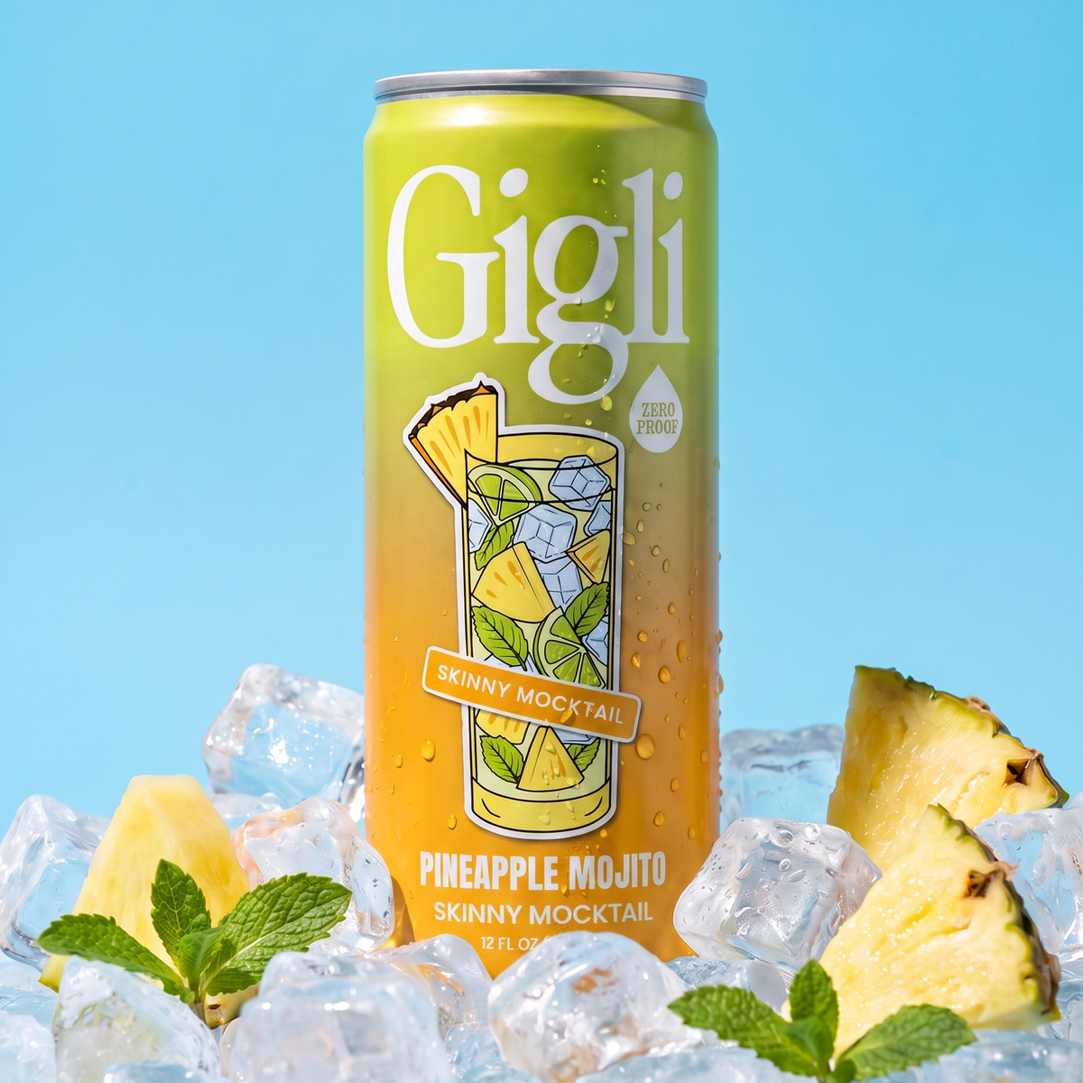 Pineapple Mojito | Skinny Mocktail