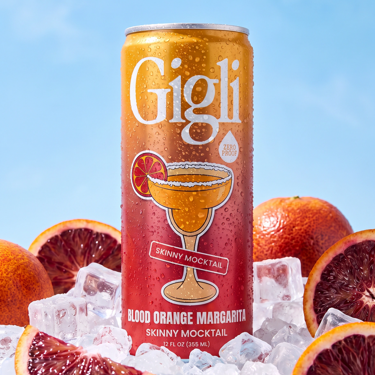 Blood Orange Margarita | Skinny Mocktail